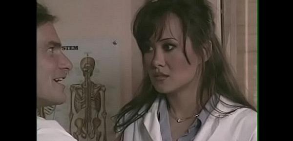  Charming beauty Alexandra Silk attends a medical examination with pretty doctor  Asia Carrera